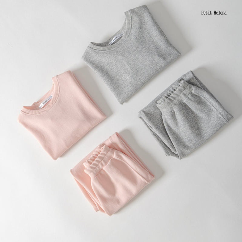 Petit Helena - Korean Children Fashion - #childofig - Pigment Top Bottom Set - 3