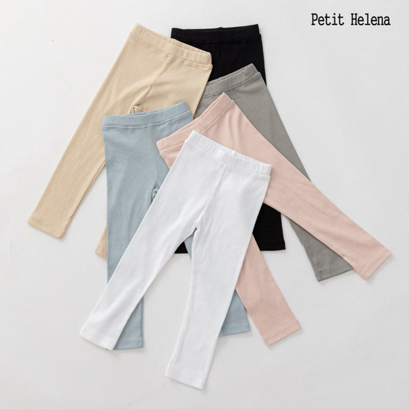 Petit Helena - Korean Children Fashion - #childofig - Etti Ribbed Leggings - 4