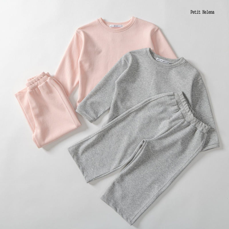 Petit Helena - Korean Children Fashion - #childofig - Pigment Top Bottom Set - 4