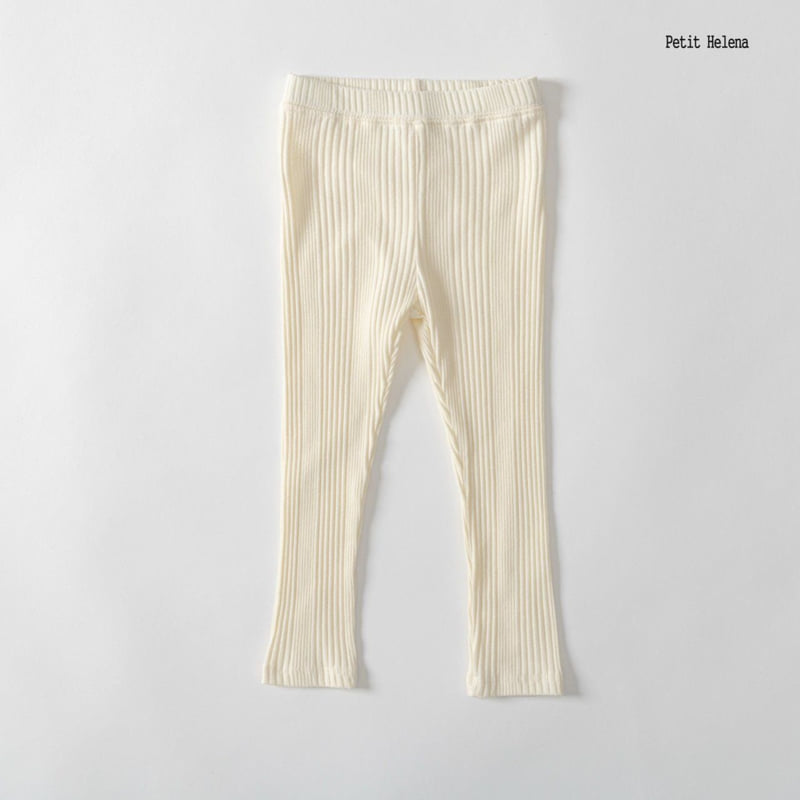 Petit Helena - Korean Children Fashion - #designkidswear - Maren Ribbed Leggings - 6