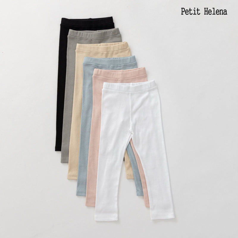 Petit Helena - Korean Children Fashion - #designkidswear - Etti Ribbed Leggings - 5