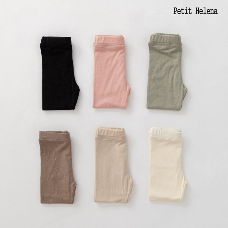 Petit Helena - Korean Children Fashion - #designkidswear - Pol Tencel Leggings - 2