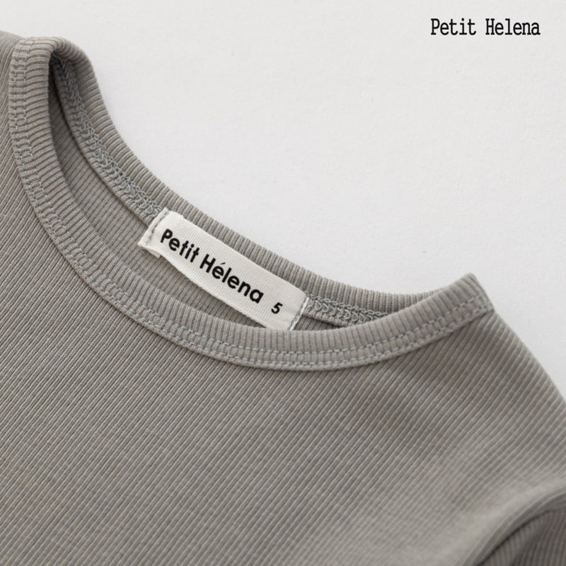 Petit Helena - Korean Children Fashion - #designkidswear - Etti Ribbed Tee - 12