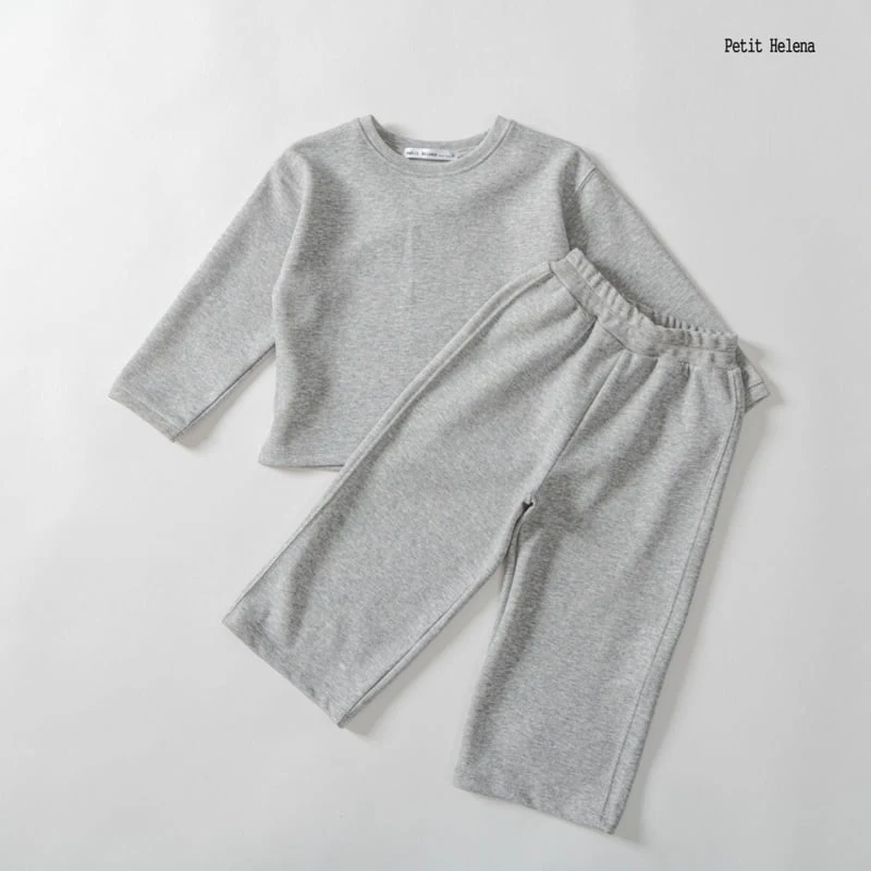 Petit Helena - Korean Children Fashion - #designkidswear - Pigment Top Bottom Set - 5
