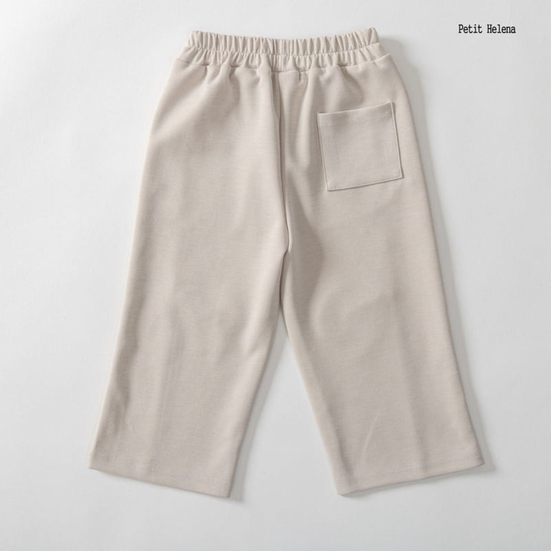 Petit Helena - Korean Children Fashion - #discoveringself - Seam Wide Pants - 5