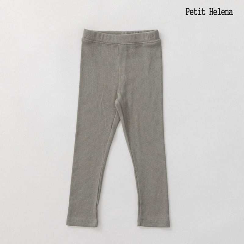Petit Helena - Korean Children Fashion - #kidsshorts - Etti Ribbed Leggings - 8