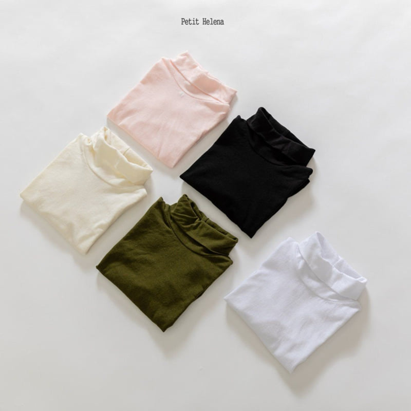 Petit Helena - Korean Children Fashion - #kidsshorts - March Turtleneck Tee - 3