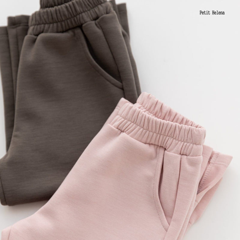 Petit Helena - Korean Children Fashion - #kidsstore - Slit Wide Pants - 7
