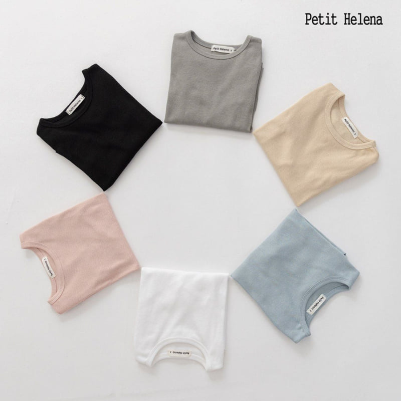 Petit Helena - Korean Children Fashion - #kidsstore - Etti Ribbed Tee - 2