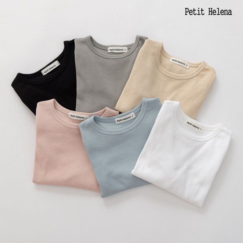 Petit Helena - Korean Children Fashion - #kidzfashiontrend - Etti Ribbed Tee - 3