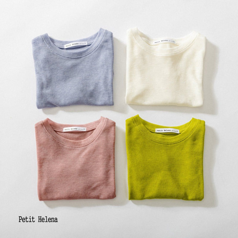 Petit Helena - Korean Children Fashion - #kidzfashiontrend - Wool Long Sleeve Tee - 2