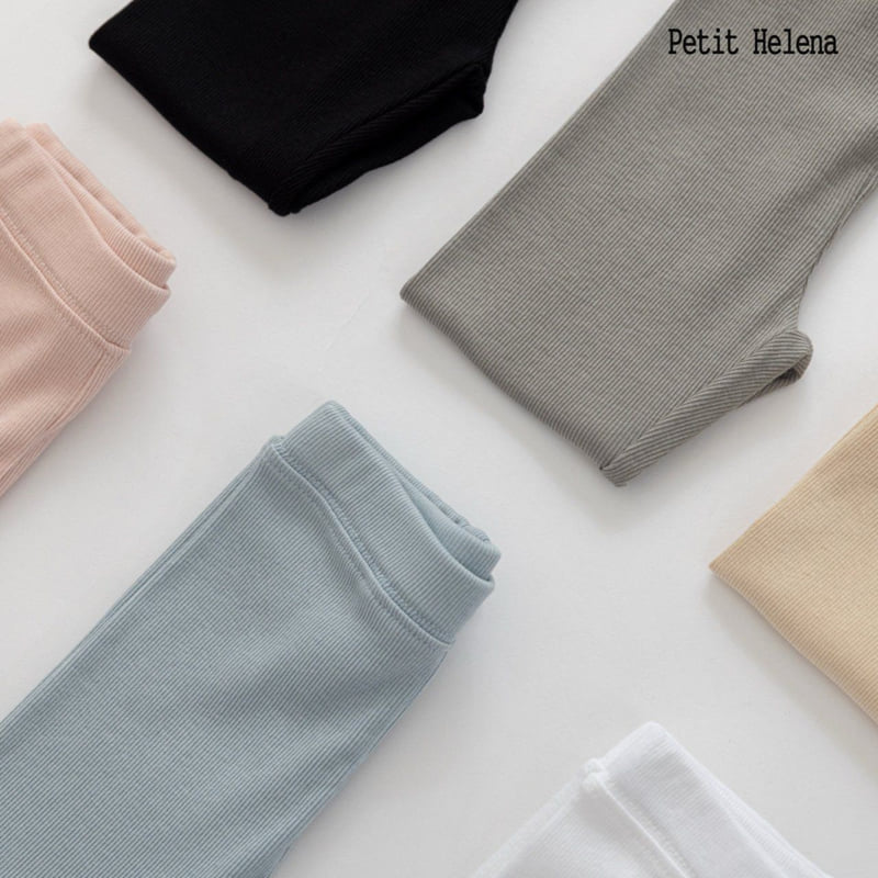 Petit Helena - Korean Children Fashion - #littlefashionista - Etti Ribbed Leggings - 12