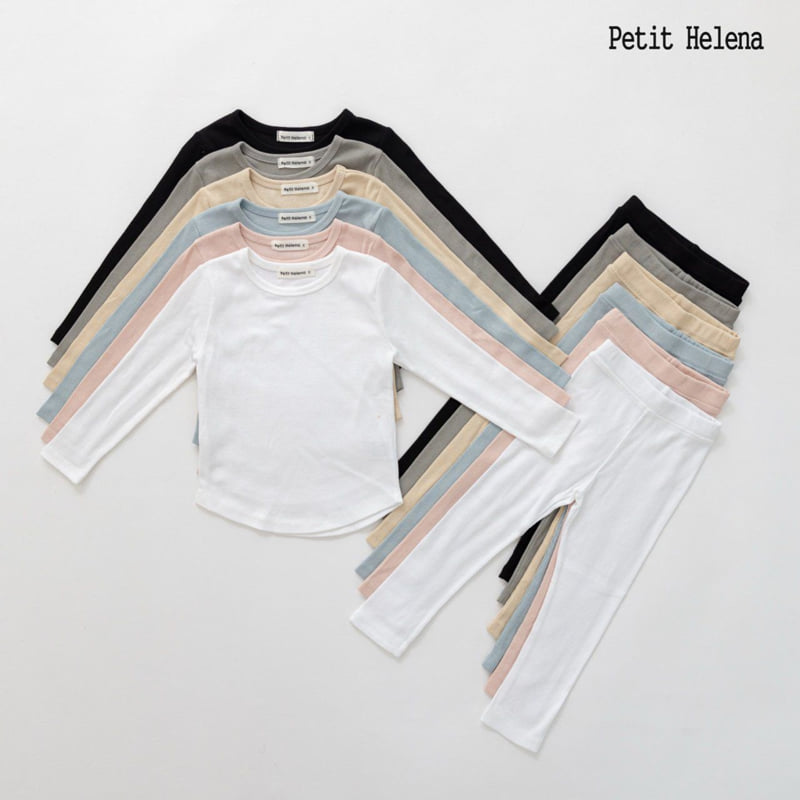 Petit Helena - Korean Children Fashion - #magicofchildhood - Etti Ribbed Set