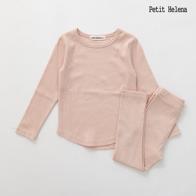 Petit Helena - Korean Children Fashion - #prettylittlegirls - Etti Ribbed Set - 3