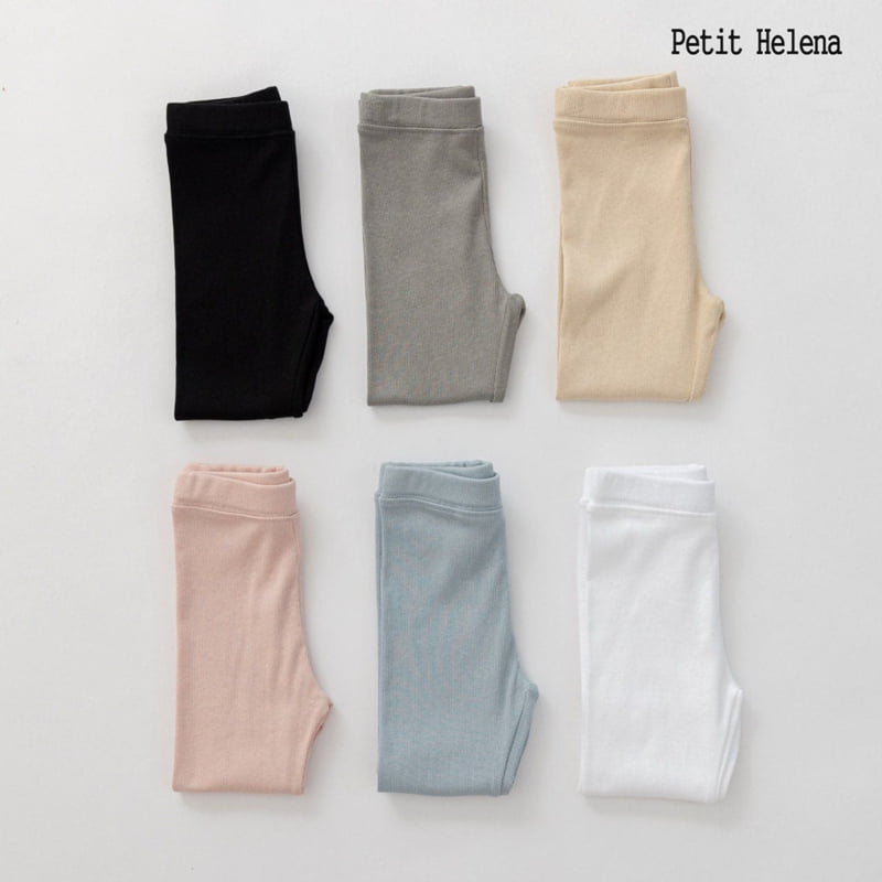 Petit Helena - Korean Children Fashion - #stylishchildhood - Etti Ribbed Leggings - 2