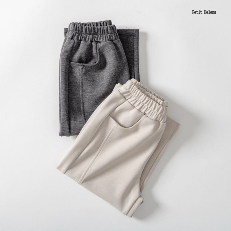 Petit Helena - Korean Children Fashion - #stylishchildhood - Seam Wide Pants