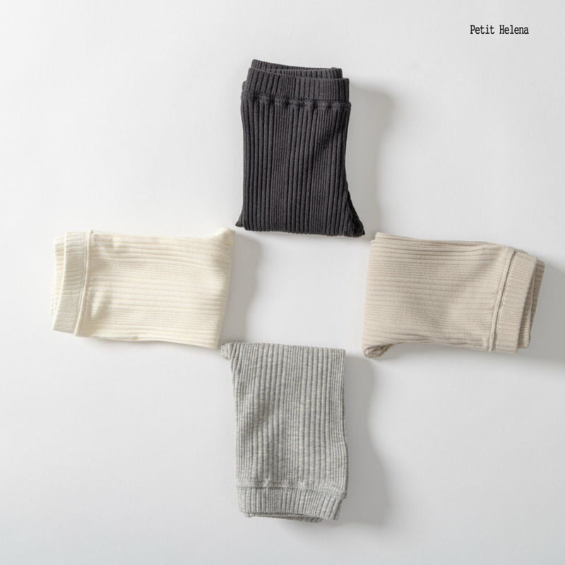 Petit Helena - Korean Children Fashion - #todddlerfashion - Maren Ribbed Leggings