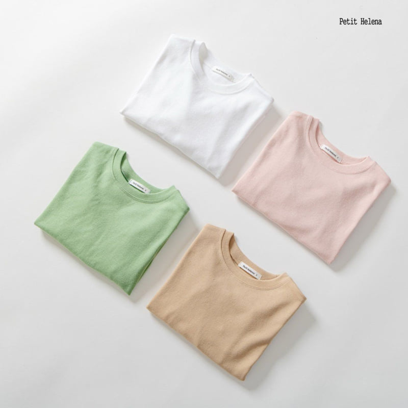 Petit Helena - Korean Children Fashion - #todddlerfashion - Loose Long Sleeve Tee - 4