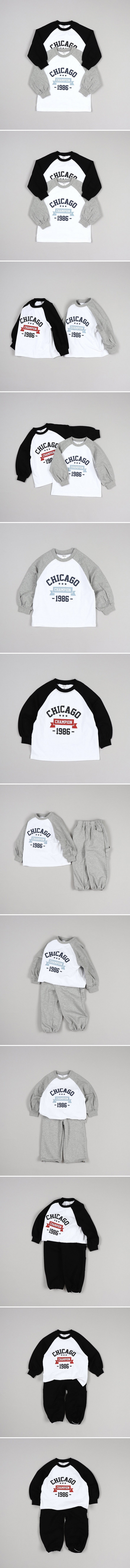 Play - Korean Children Fashion - #kidzfashiontrend - Chicago Raglan Tee