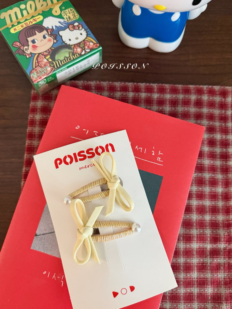 Poisson - Korean Children Fashion - #Kfashion4kids - Pearl Ribbon Phone Grip - 8