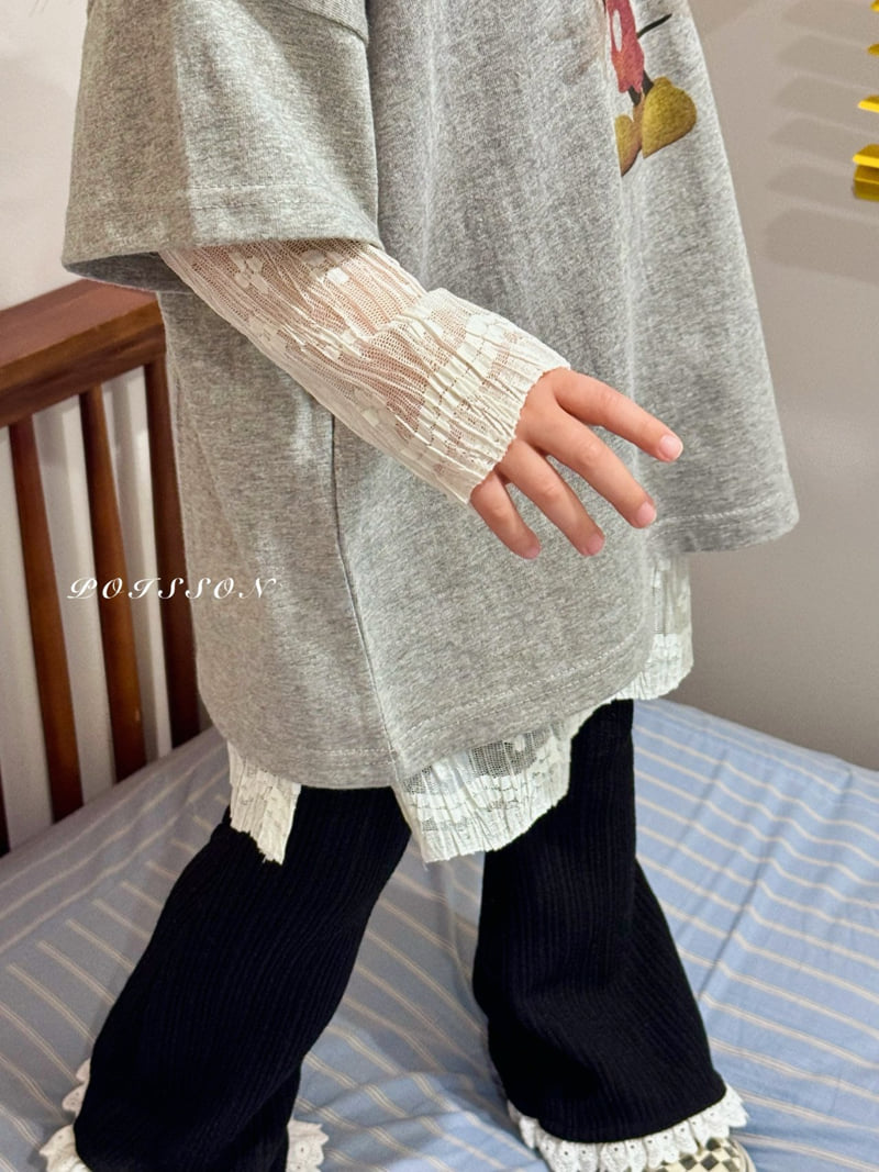 Poisson - Korean Children Fashion - #childofig - Laurel Lace Blouse - 10