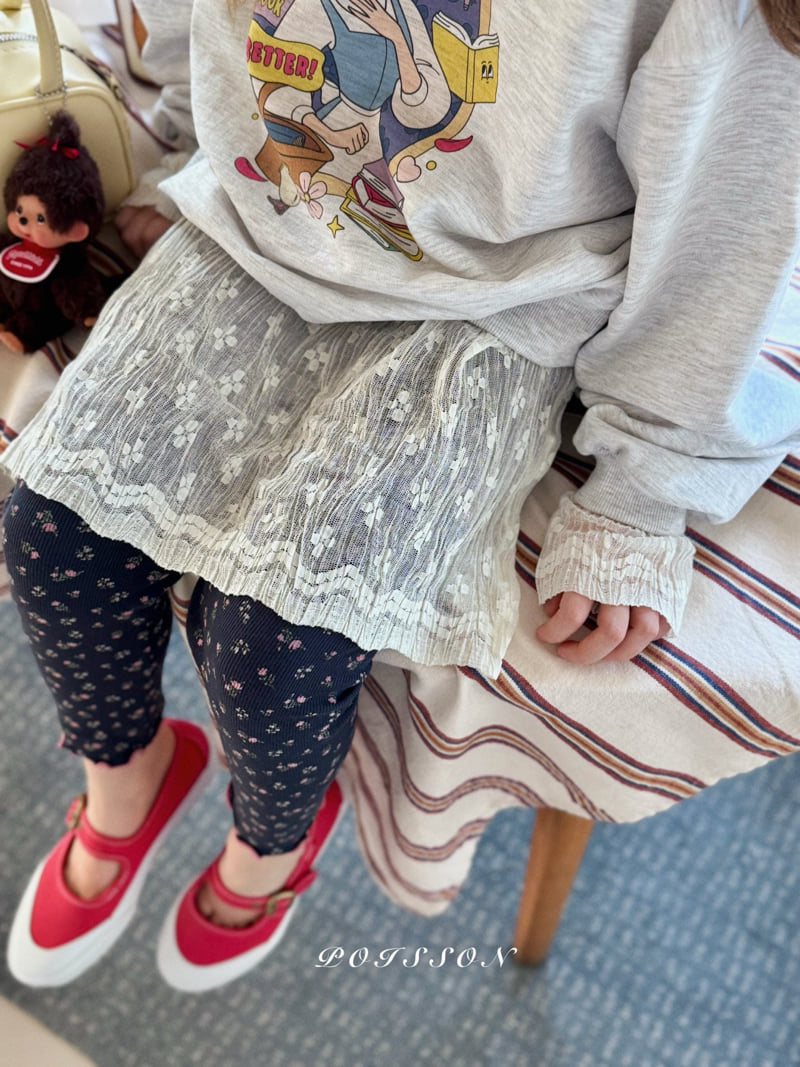 Poisson - Korean Children Fashion - #childofig - Laurel Lace Blouse - 11