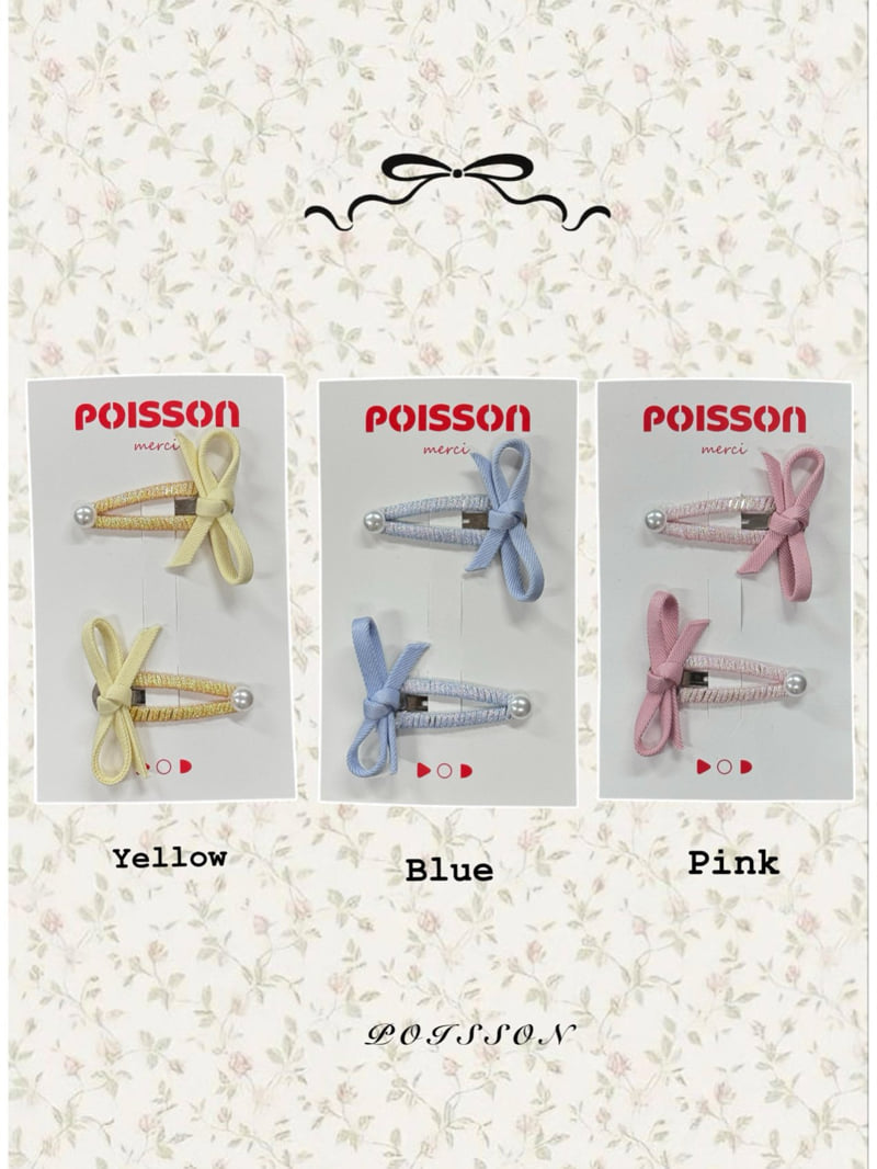 Poisson - Korean Children Fashion - #childrensboutique - Pearl Ribbon Phone Grip
