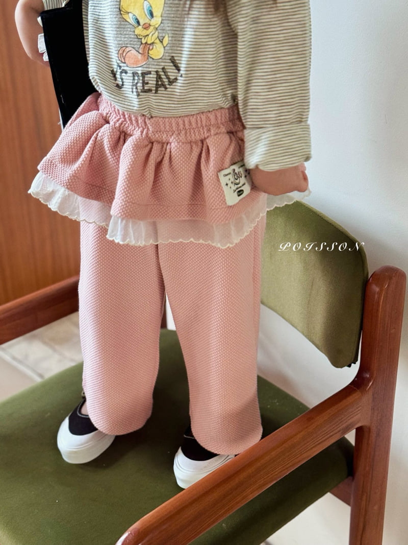 Poisson - Korean Children Fashion - #childrensboutique - Muse Frill Pants - 7