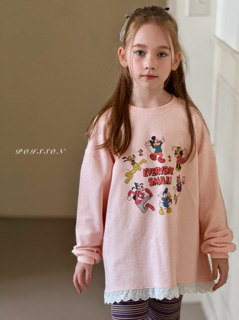 Poisson - Korean Children Fashion - #childrensboutique - Smile D Sweatshirt