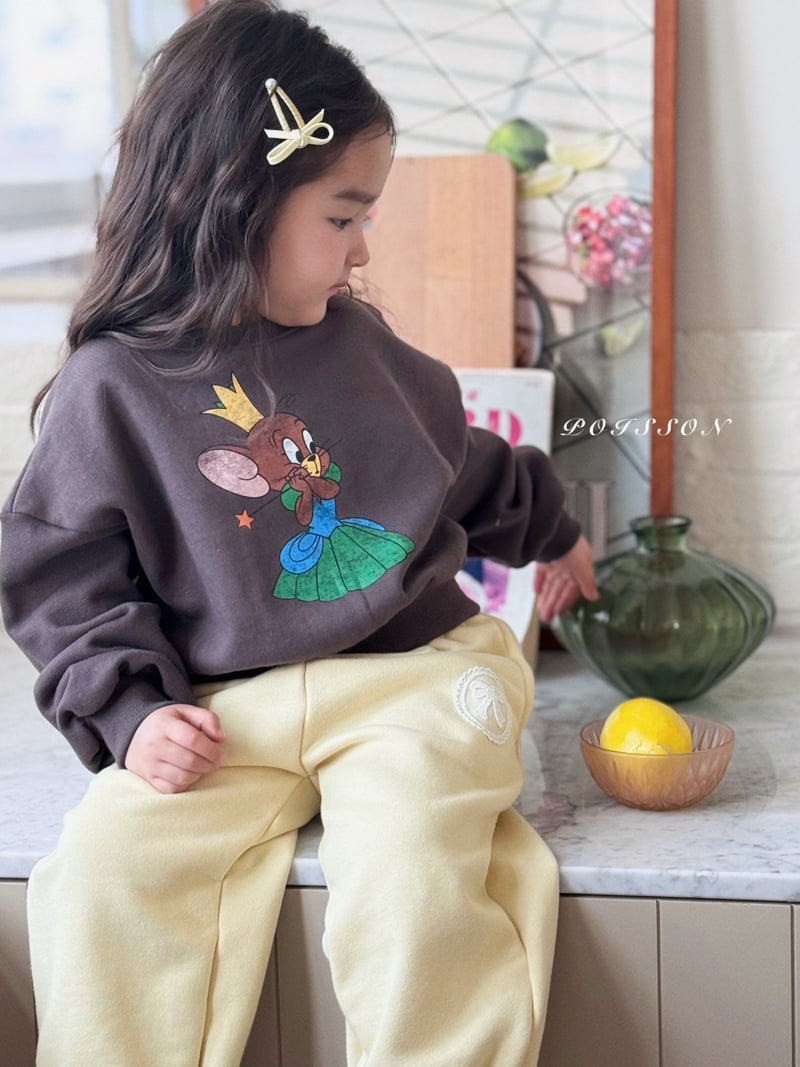Poisson - Korean Children Fashion - #designkidswear - Little Jerry Sweatshirt - 10