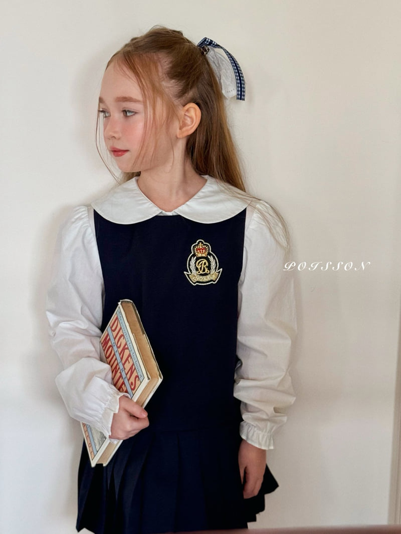 Poisson - Korean Children Fashion - #designkidswear - Preppy One-piece - 8