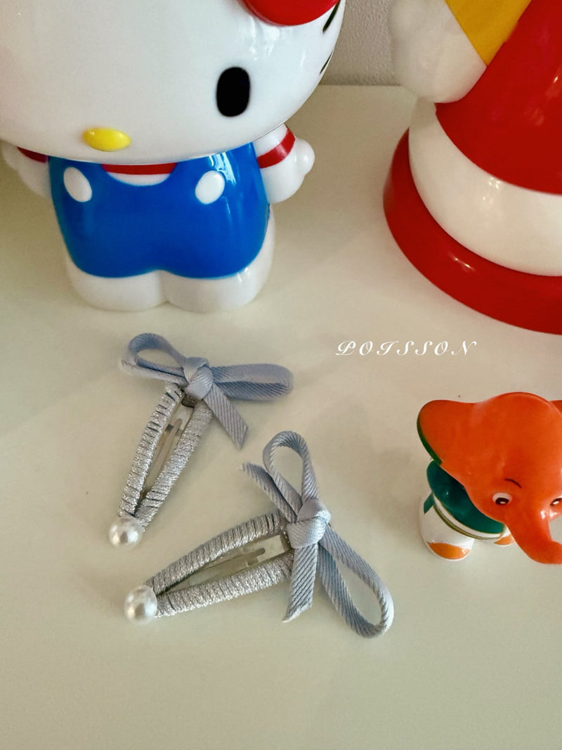 Poisson - Korean Children Fashion - #discoveringself - Pearl Ribbon Phone Grip - 4
