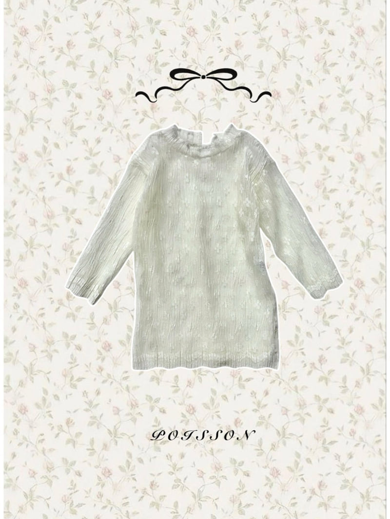Poisson - Korean Children Fashion - #fashionkids - Laurel Lace Blouse