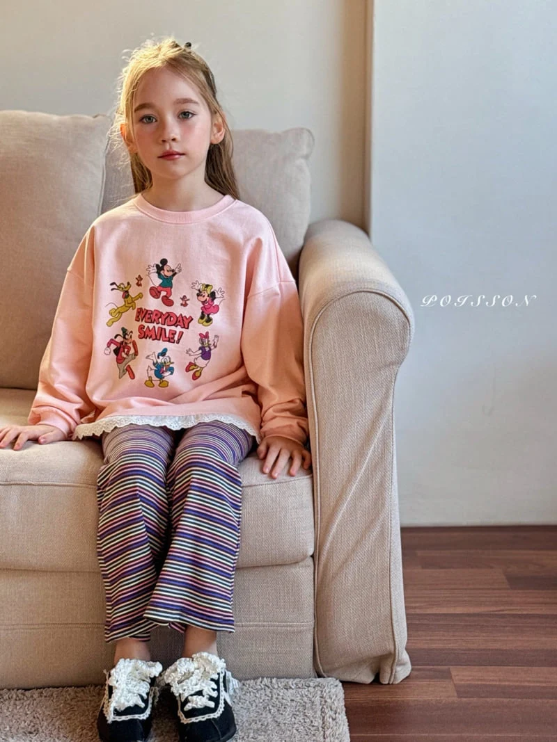 Poisson - Korean Children Fashion - #discoveringself - Smile D Sweatshirt - 4