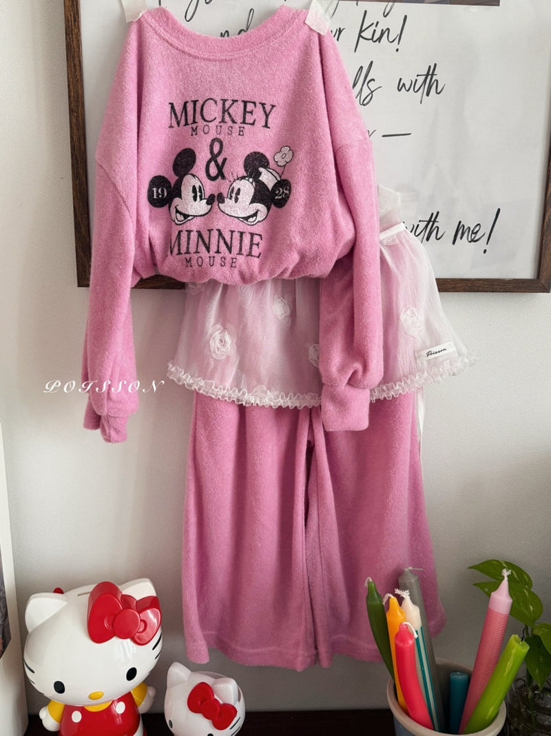 Poisson - Korean Children Fashion - #kidsshorts - M Terry Set - 6