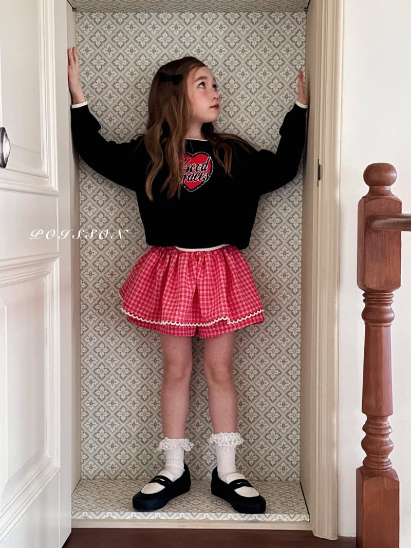 Poisson - Korean Children Fashion - #kidsstore - Cozy Heart Sweater - 10