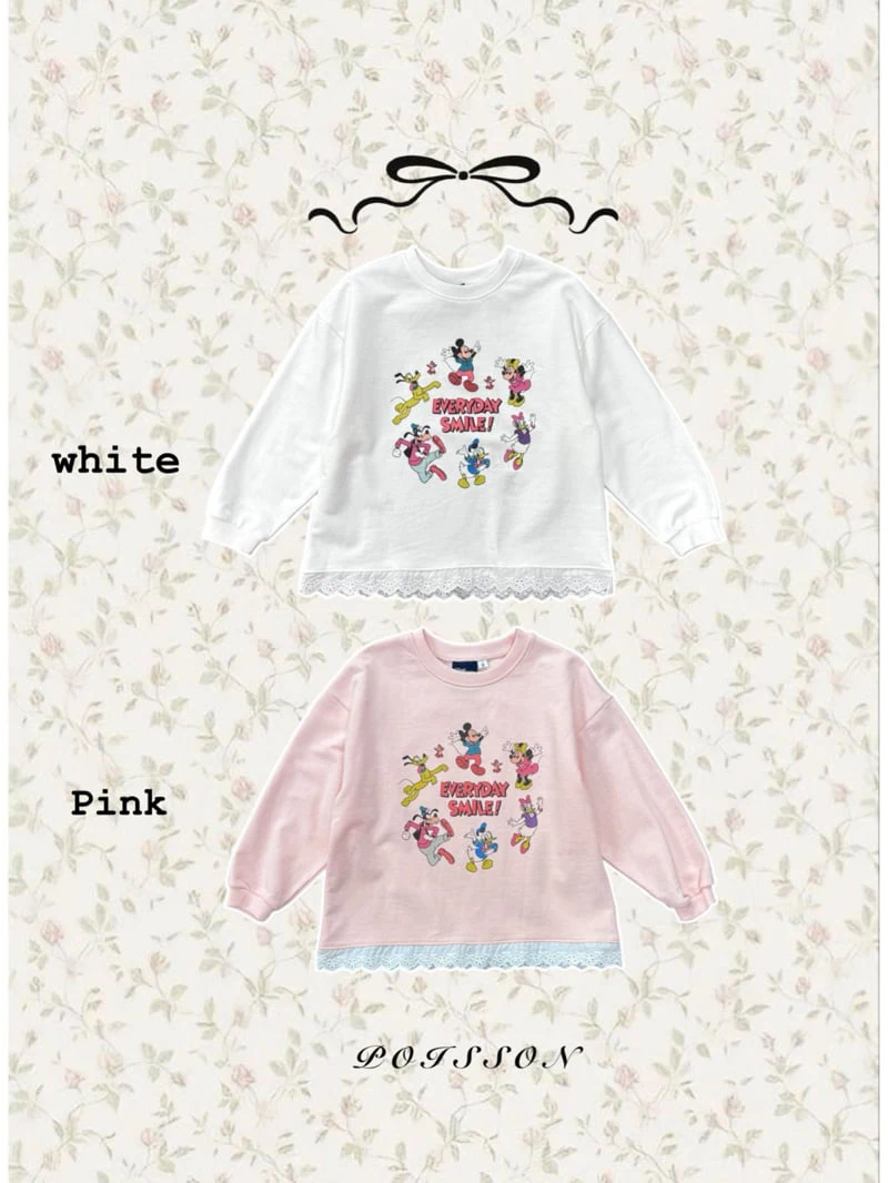 Poisson - Korean Children Fashion - #kidsstore - Smile D Sweatshirt - 6