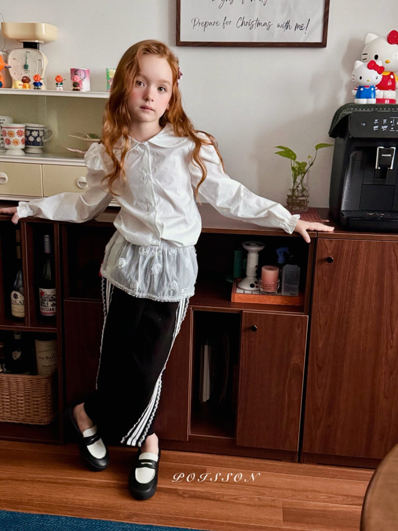 Poisson - Korean Children Fashion - #kidsstore - Adi Lace Pants - 8