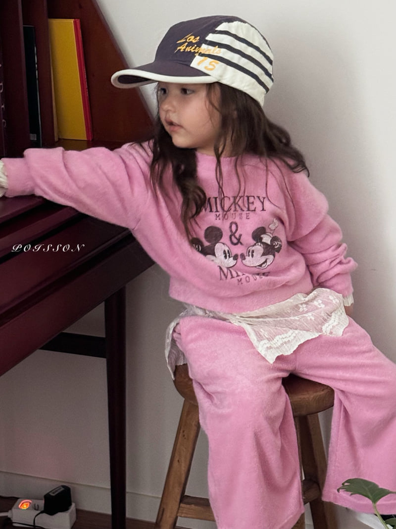 Poisson - Korean Children Fashion - #littlefashionista - M Terry Set - 10