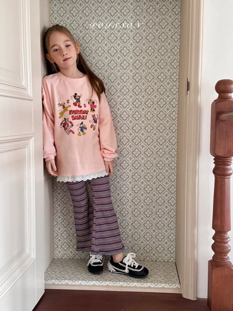Poisson - Korean Children Fashion - #littlefashionista - Smile D Sweatshirt - 9