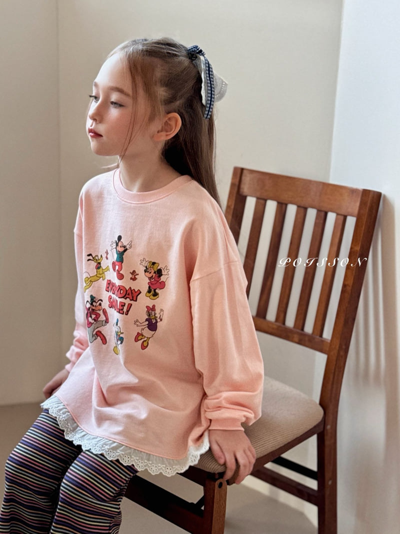 Poisson - Korean Children Fashion - #magicofchildhood - Smile D Sweatshirt - 10