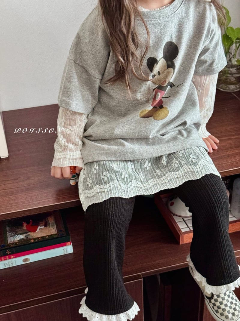Poisson - Korean Children Fashion - #minifashionista - Laurel Lace Blouse - 8