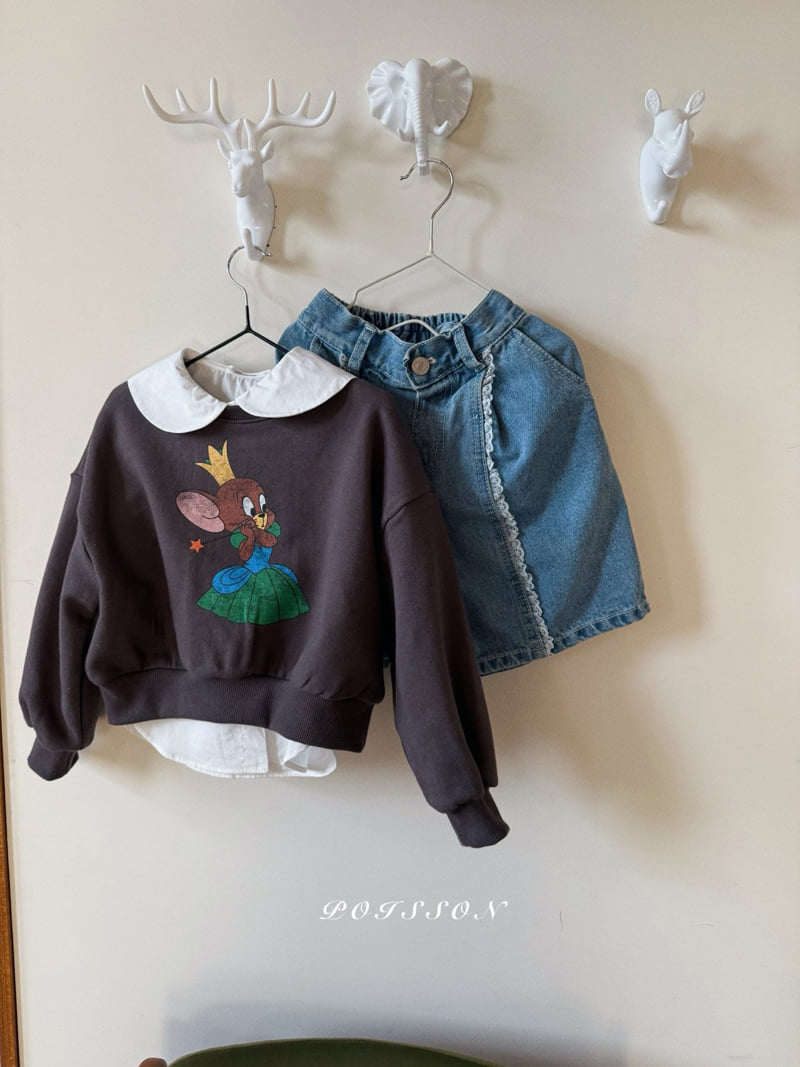 Poisson - Korean Children Fashion - #minifashionista - Little Jerry Sweatshirt - 5