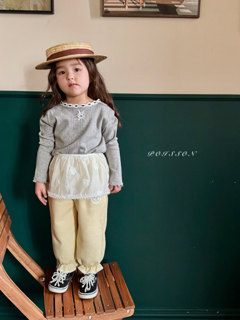 Poisson - Korean Children Fashion - #minifashionista - Mellow Ribbon Tee - 10