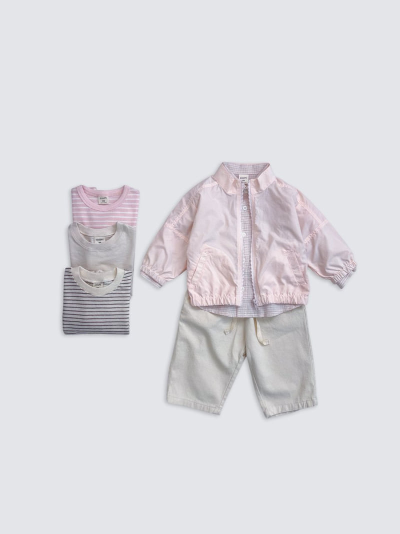 Pom - Korean Baby Fashion - #babyboutique - Stitch Wind Jacket - 6