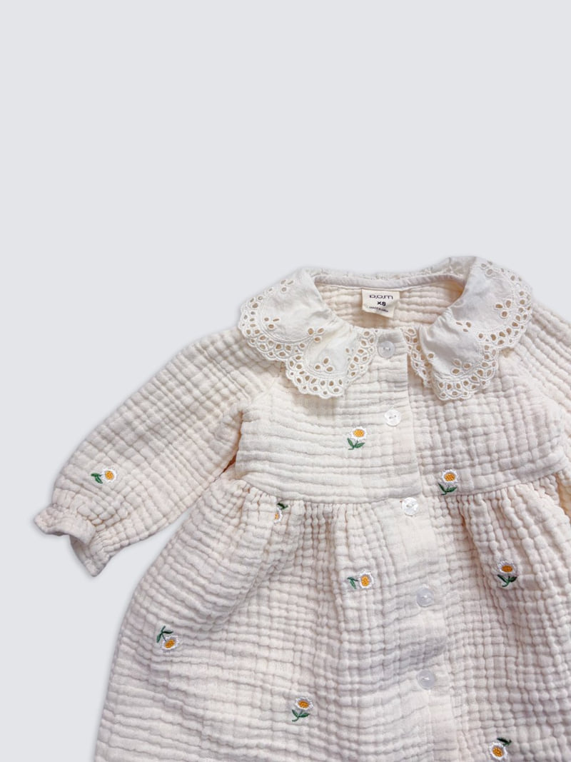 Pom - Korean Baby Fashion - #babyboutique - Baby One-piece - 4
