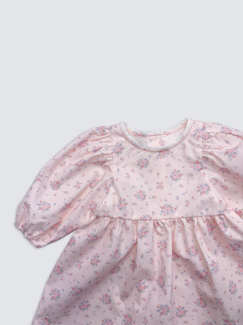 Pom - Korean Baby Fashion - #babyboutiqueclothing - Daffodil One-piece - 2