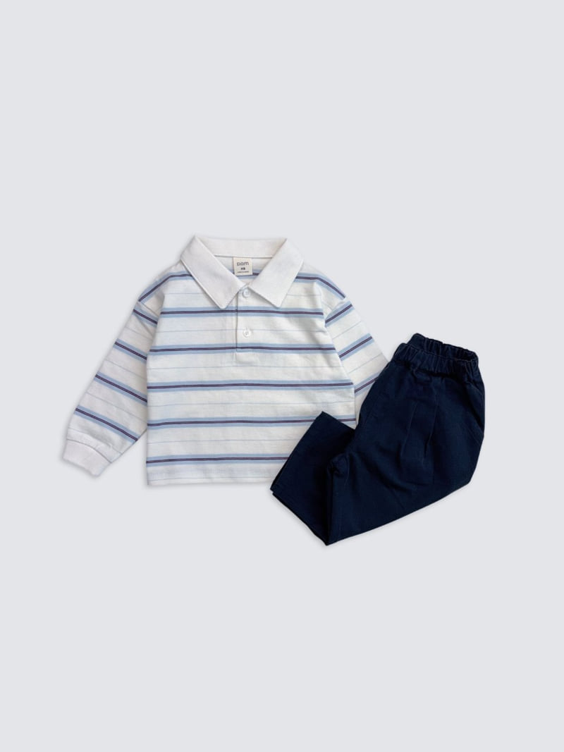 Pom - Korean Baby Fashion - #babyboutiqueclothing - Two-Tuck Pants - 2