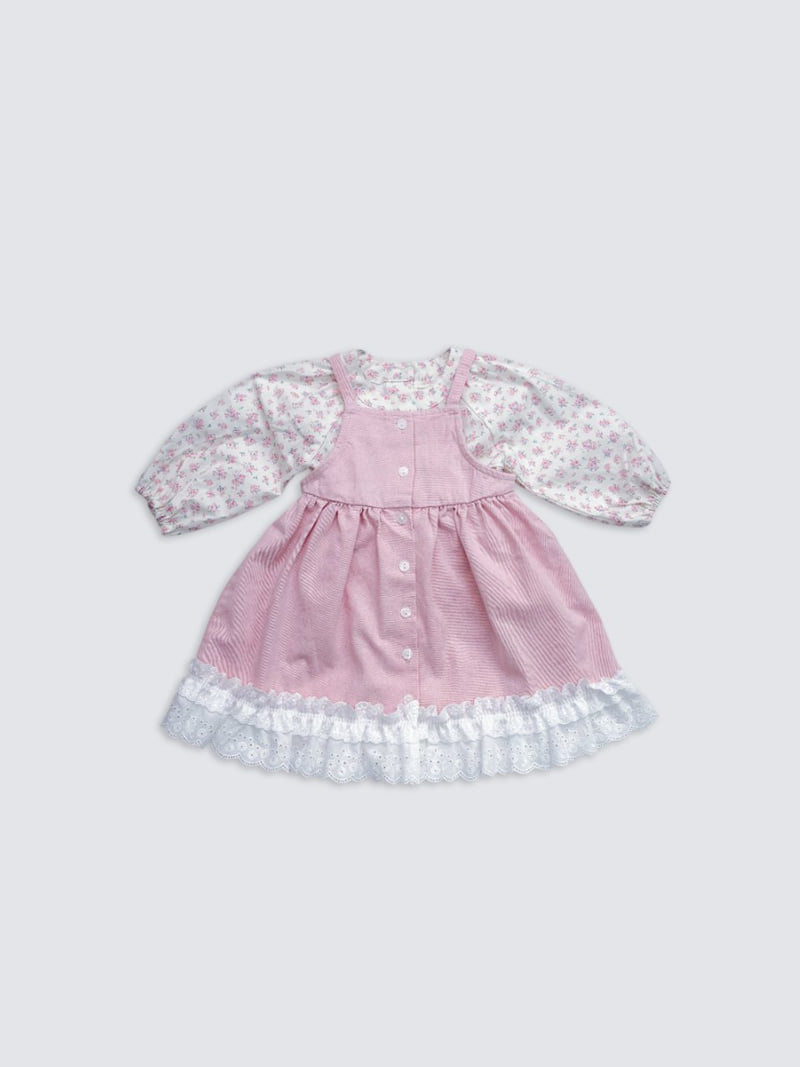 Pom - Korean Baby Fashion - #babyfashion - Flower Blouse - 5