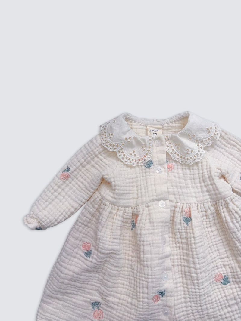 Pom - Korean Baby Fashion - #babyfever - Baby One-piece - 7